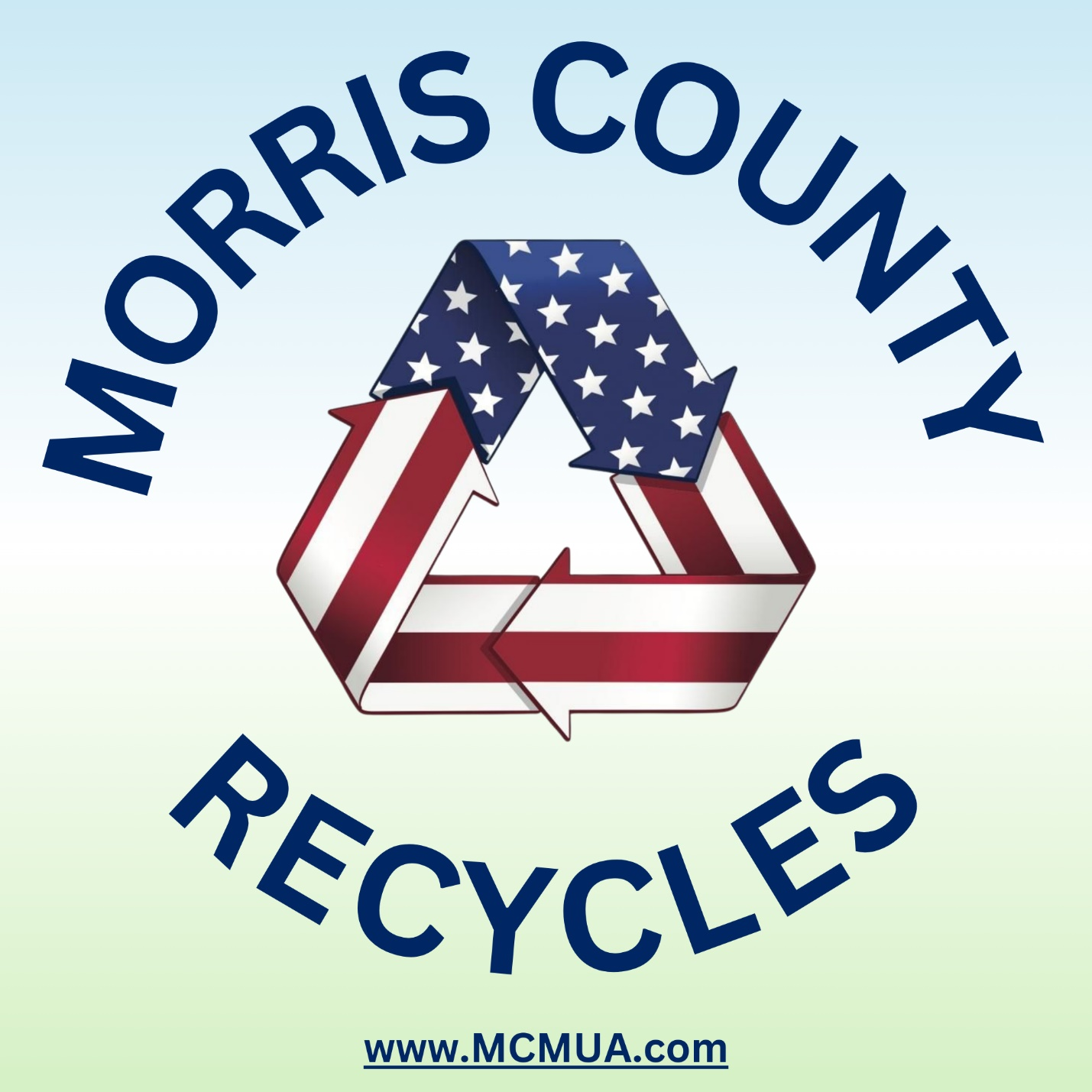 image of Morris County Recycling Stars and Stripes